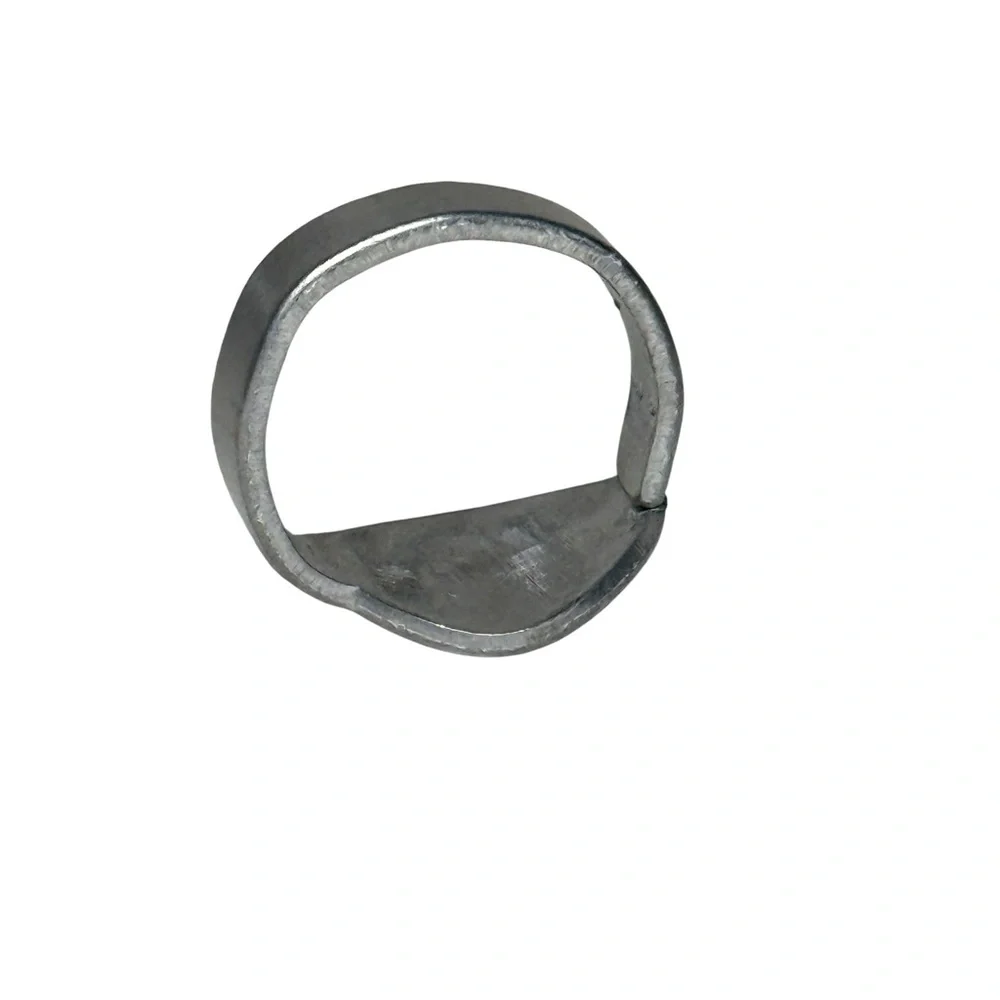 Handmade Tree of Life adjustable silver aluminum hypoallergenic medallion ring‎